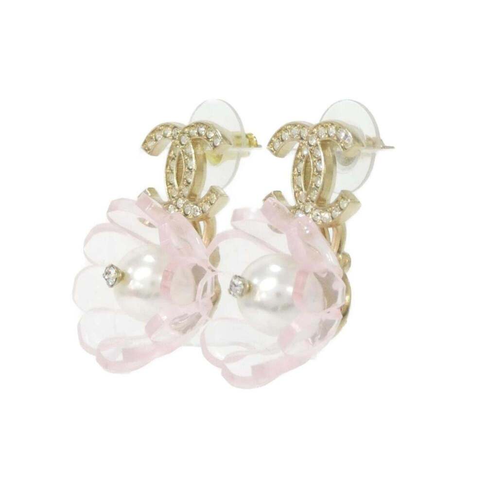 CHANEL Pink Earrings - Picture 2 of 3